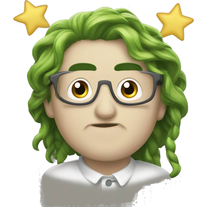 Grün schleife  emoji