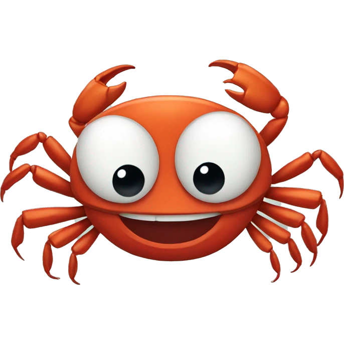 Laughing crab face emoji emoji