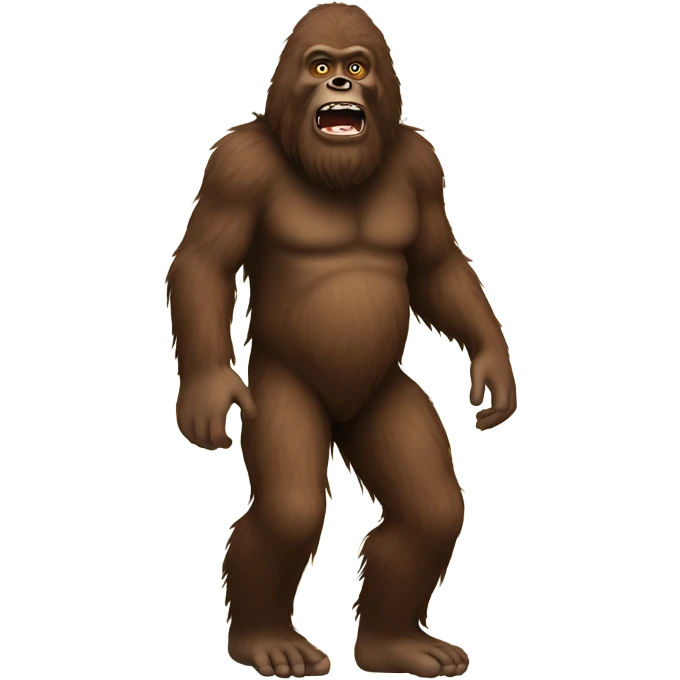 bigfoot emoji