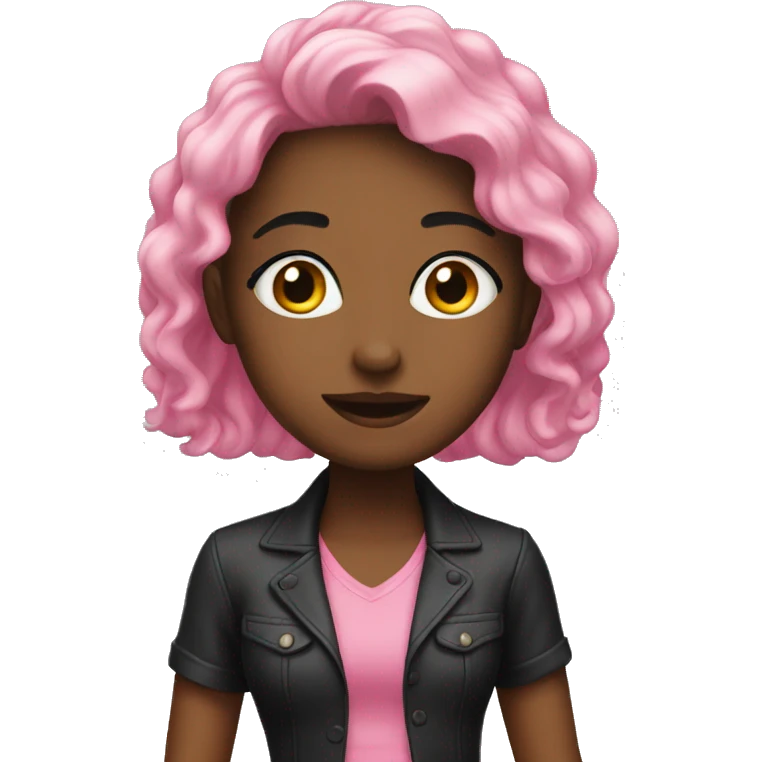 Jenny black pink emoji