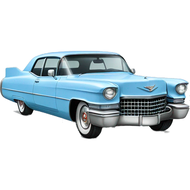 baby blue cadillac emoji