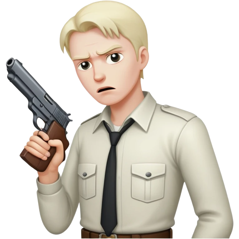 homme qui se suicide emoji