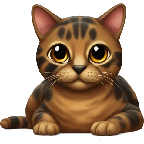 Tortoise shell cat emoji