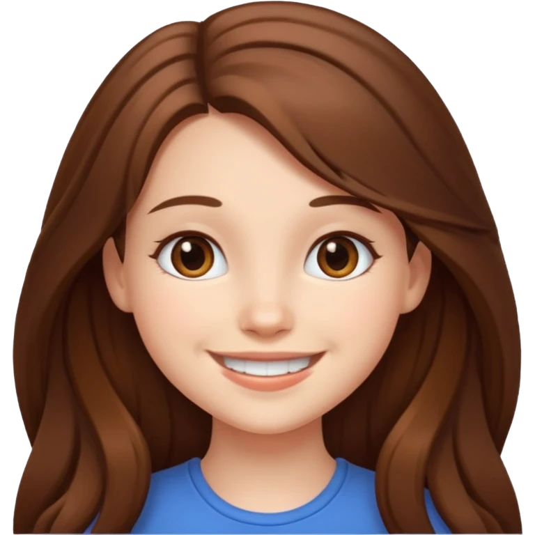Cute girl emoji