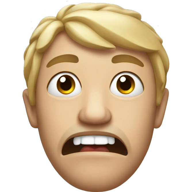ugh, not tasty emoji