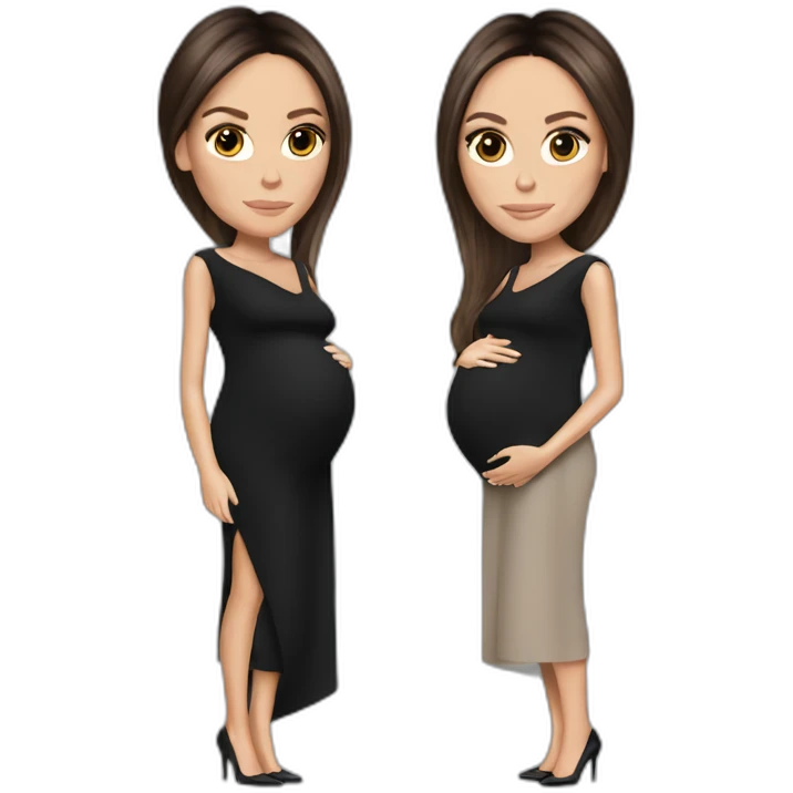 victoria beckham pregnant emoji
