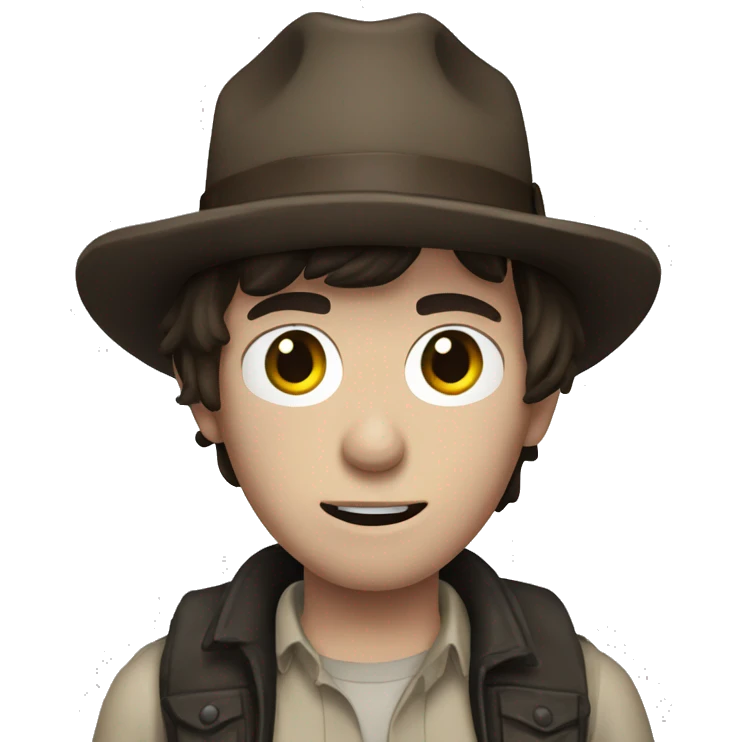 Carl Grimes from The walking dead emoji