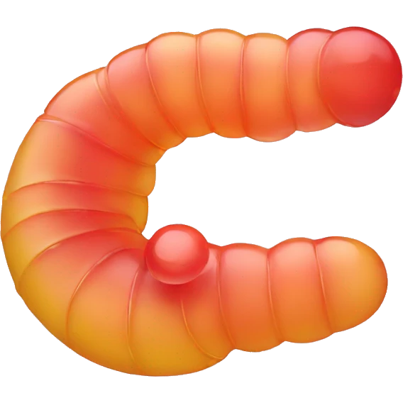 gummy worm emoji