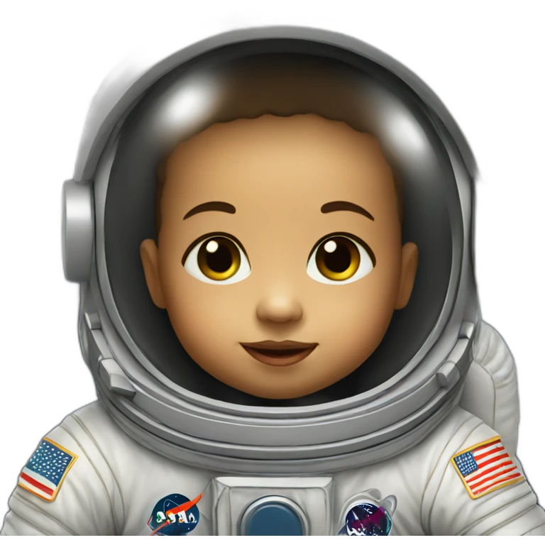 astronaut baby emoji