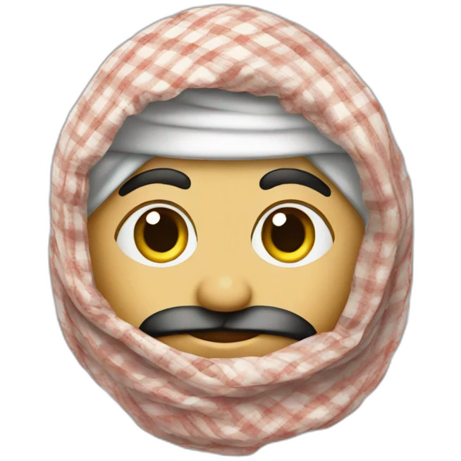 Keffieh palestinian emoji