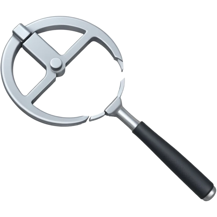 Circle cutter with a handle  emoji