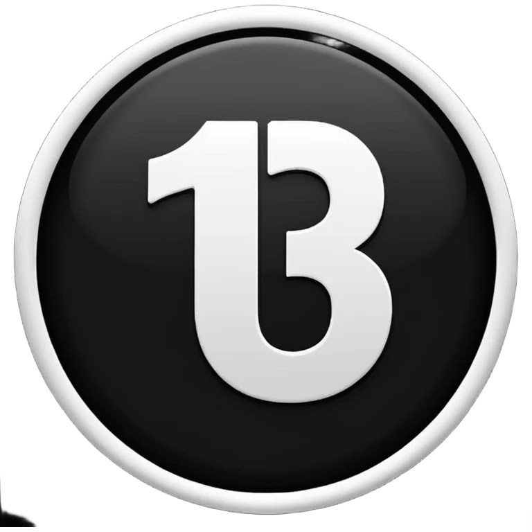The number 15 in a black circle emoji