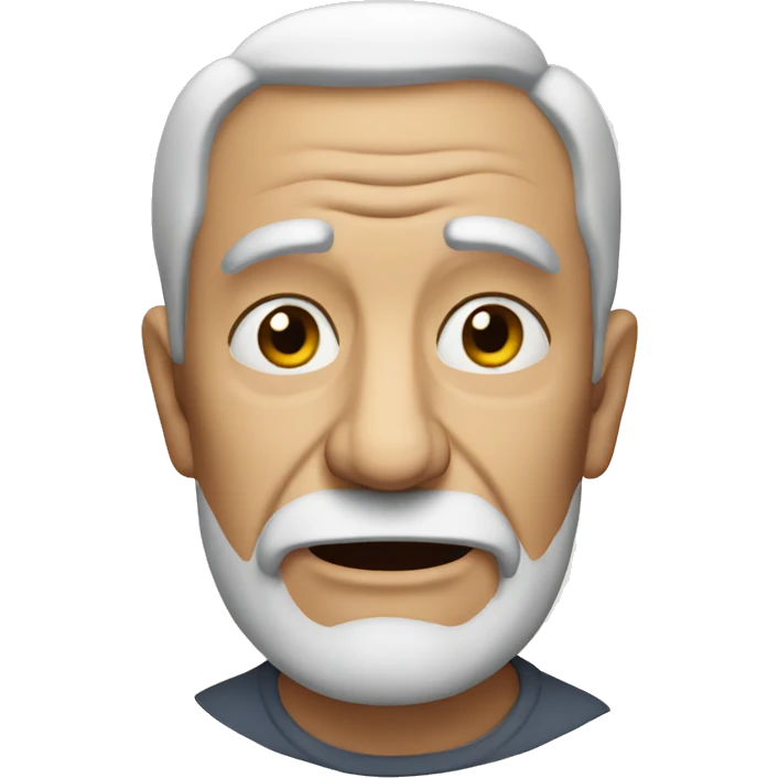 A bad Old man emoji