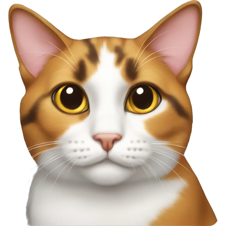 Calico cat emoji