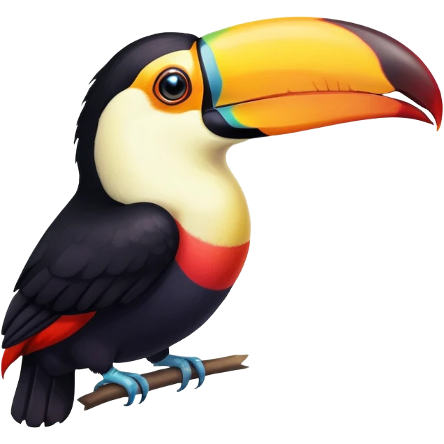 Toucan love emoji