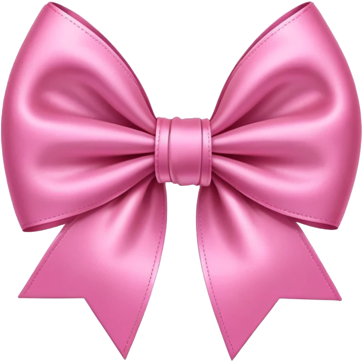 Pink bow emoji