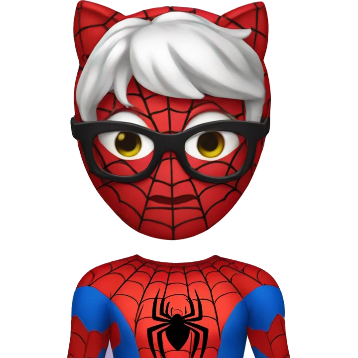 spiderman hello kitty emoji