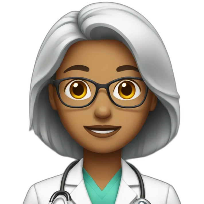 female doctor emoji