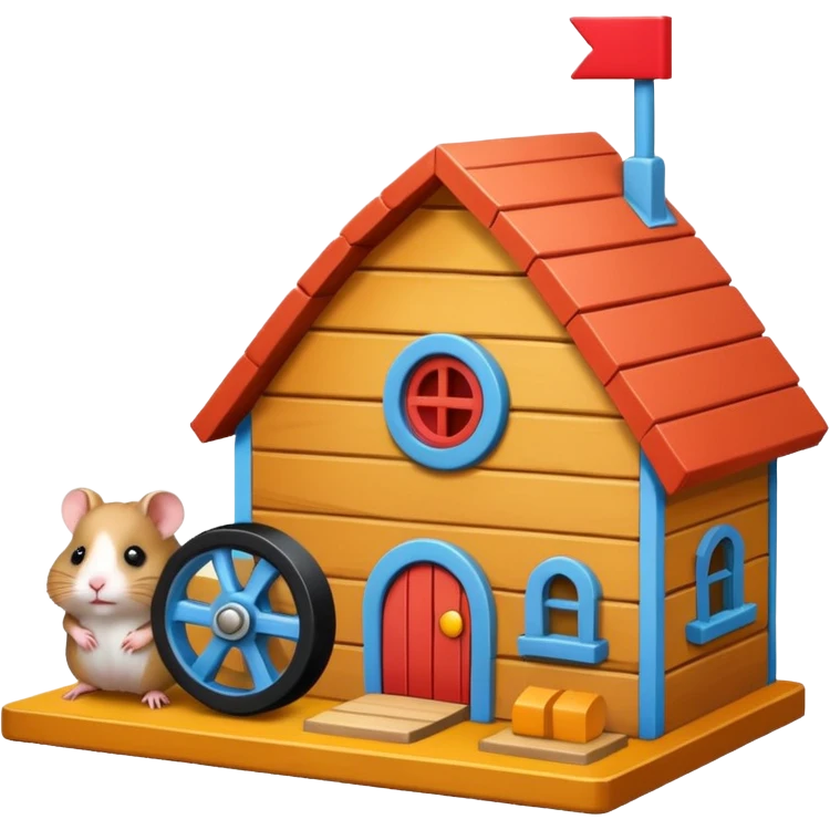 hamster house emoji