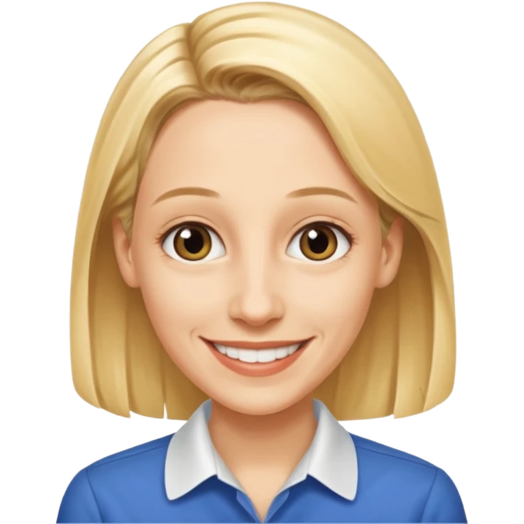 German politician Alice Weidel in a super realistic style emoji