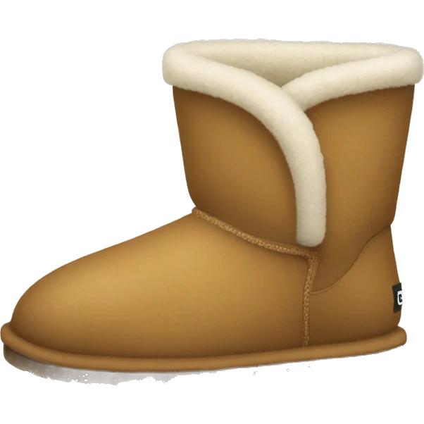 Ugg slipper boots emoji