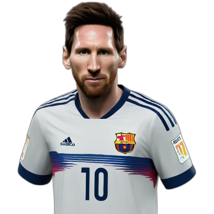 messi realistic emoji