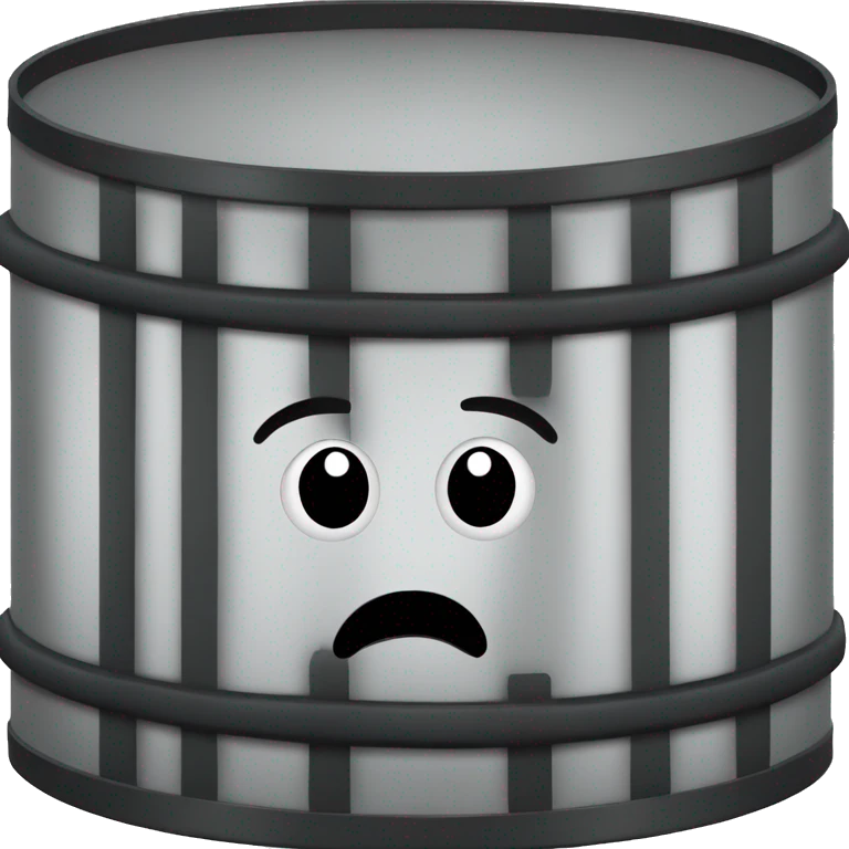 black oil barrel emoji