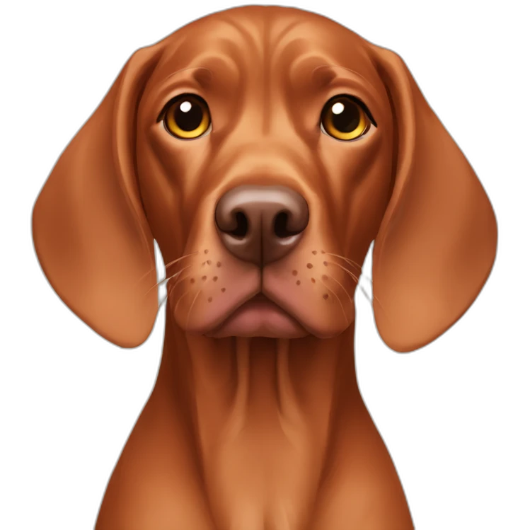 Vizsla-dog emoji