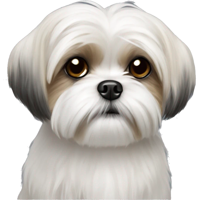 maltese shih tzu emoji