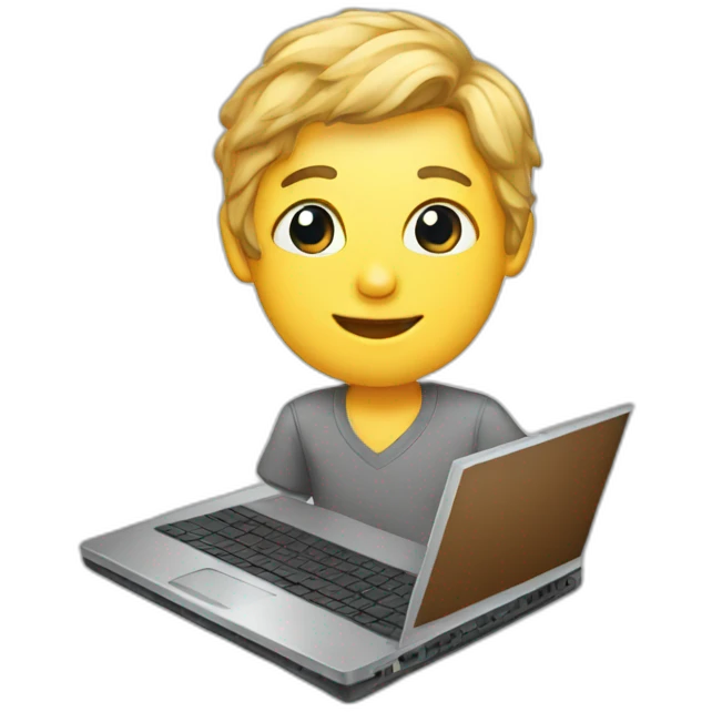 laptop resume emoji