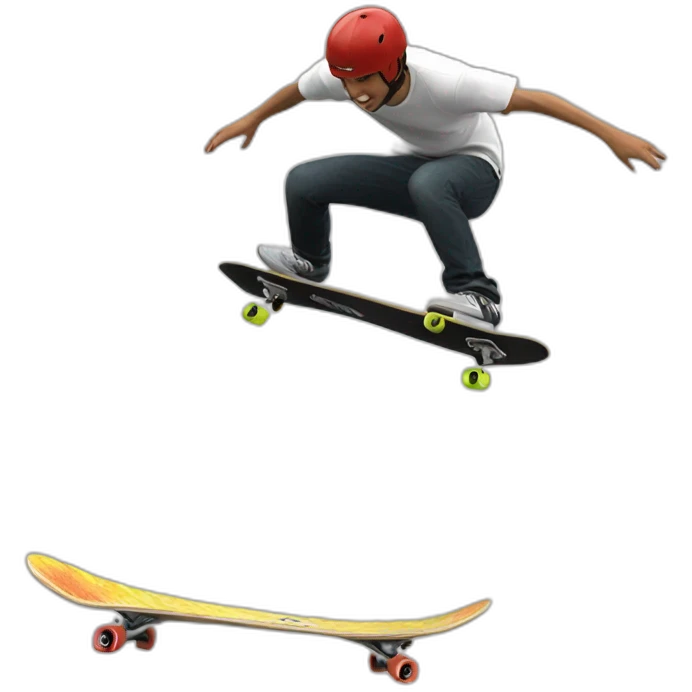 Skate 360 flip emoji