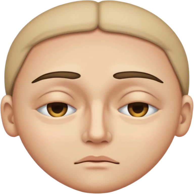 I want a version of the "single eye" generic unicode emoji but the eye is shut, eye lids down over the eye emoji