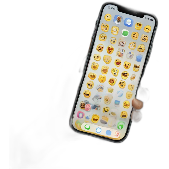 smartphone iphone 13 pro emoji