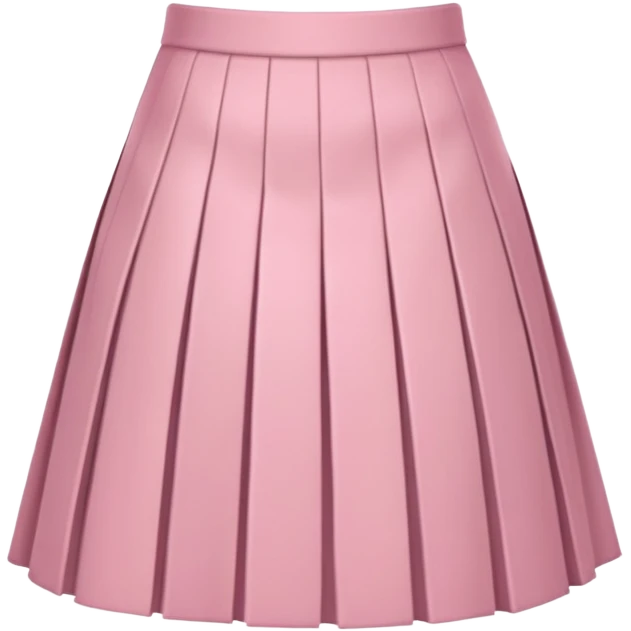 pink plaid school girl skirt emoji