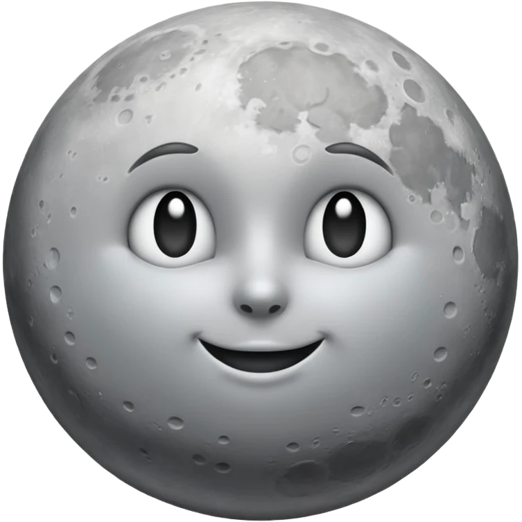 Moon emoji