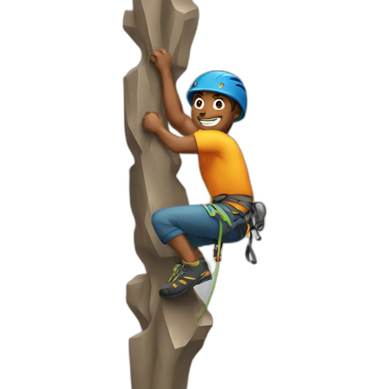 climbing guy emoji