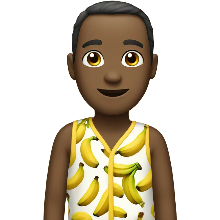 Bananas in pajamas emoji