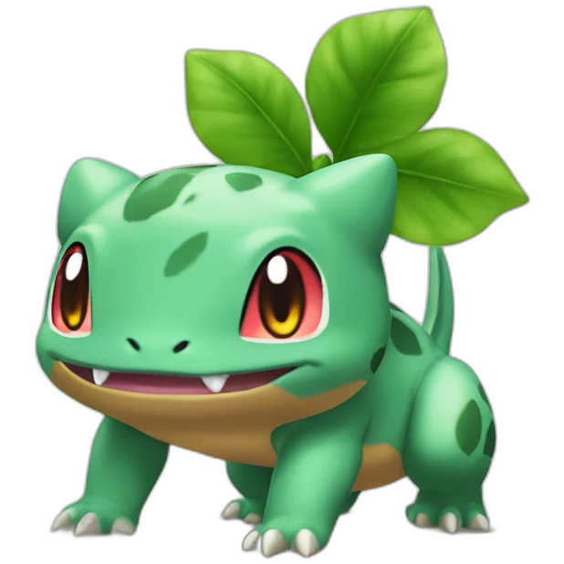 Bulbisaur Pokémon terre plante emoji