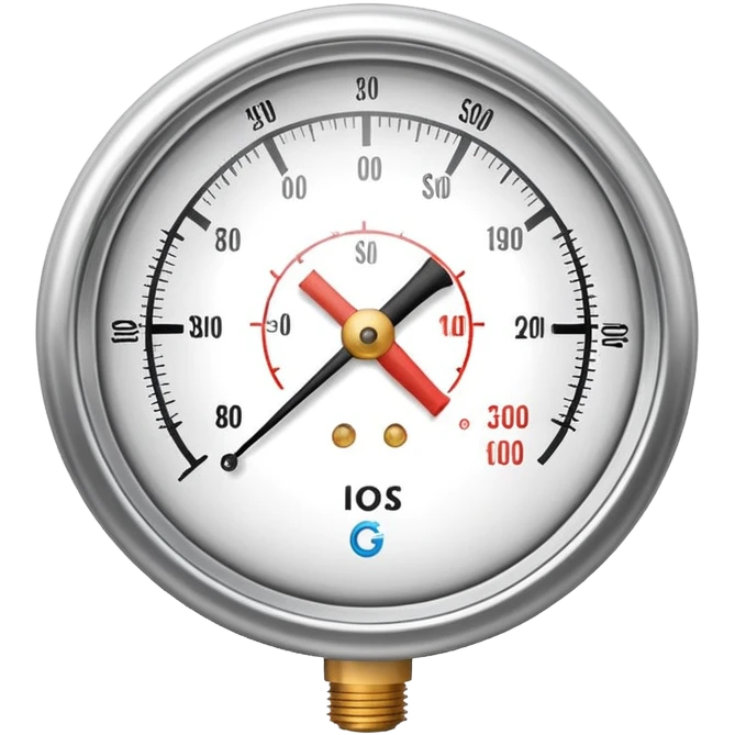 pressure gauge releasing steam emoji