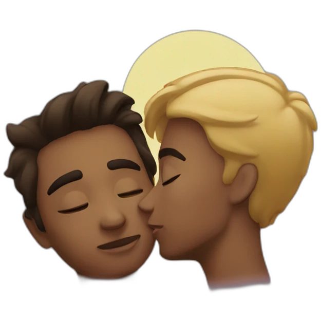 night-kiss emoji