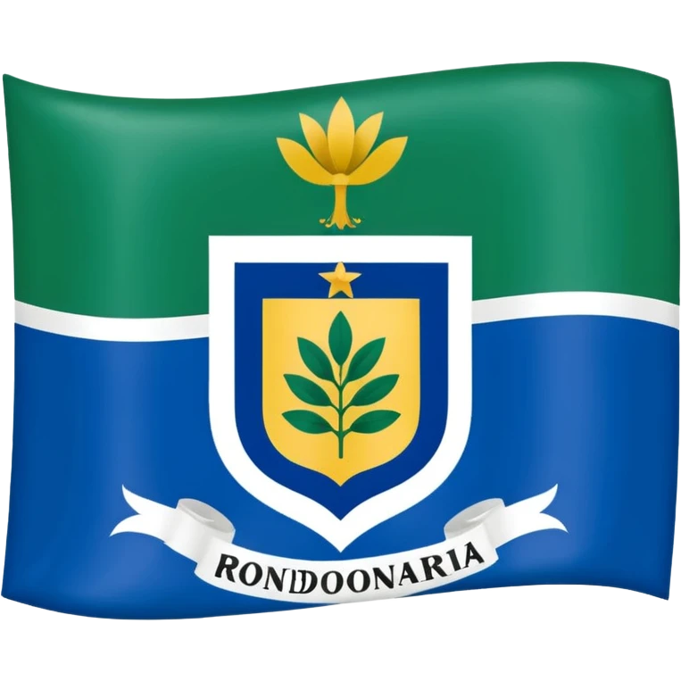 Bandeira do Estado de Rondônia emoji