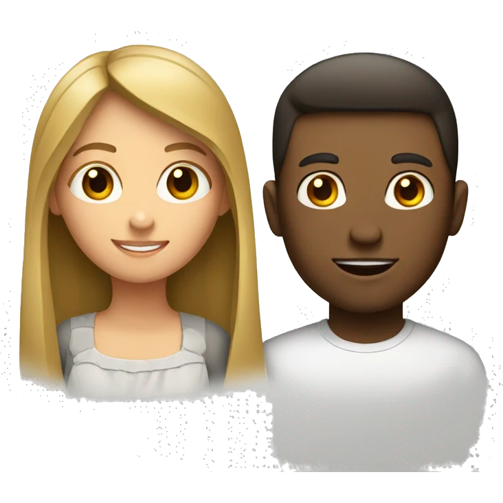 A girl and. Guy emoji
