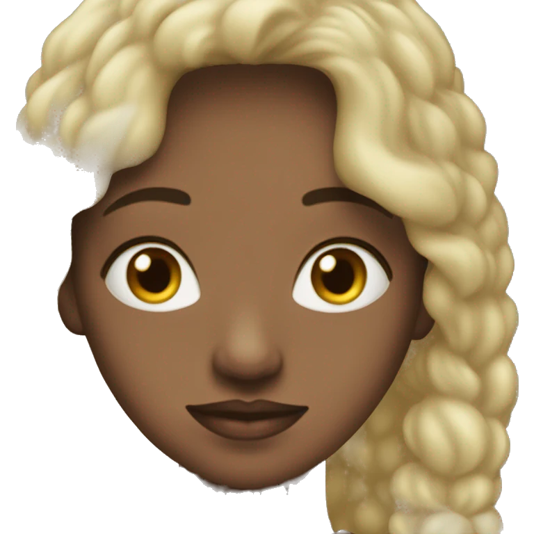 Девушка брюнетка на фоне эйфелевой башни  emoji