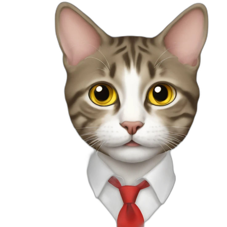 Mélenchon as a cat emoji