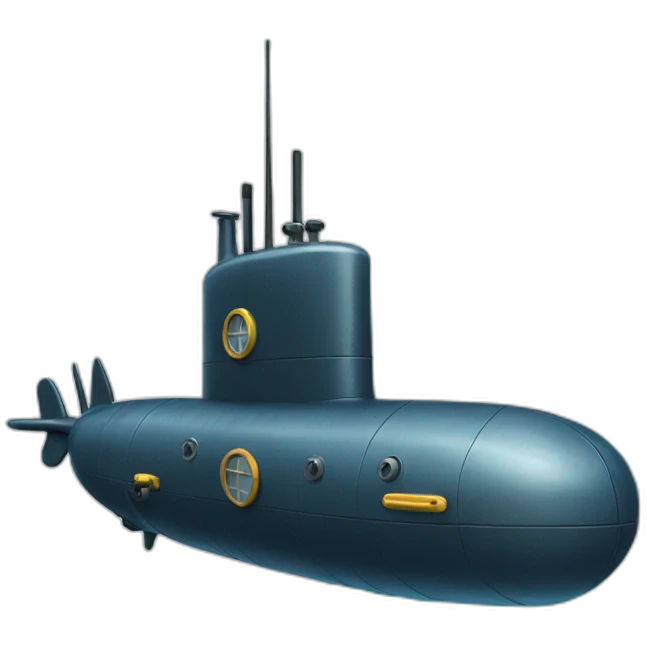 Submarine underwater  emoji