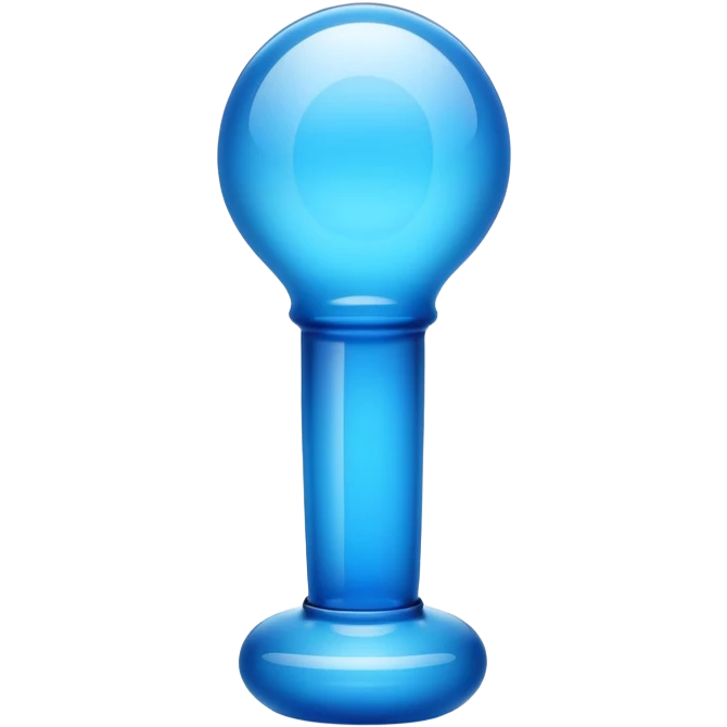 blue butt plug emoji