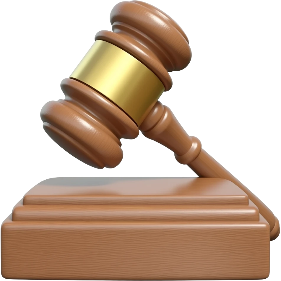 marteau de juge emoji