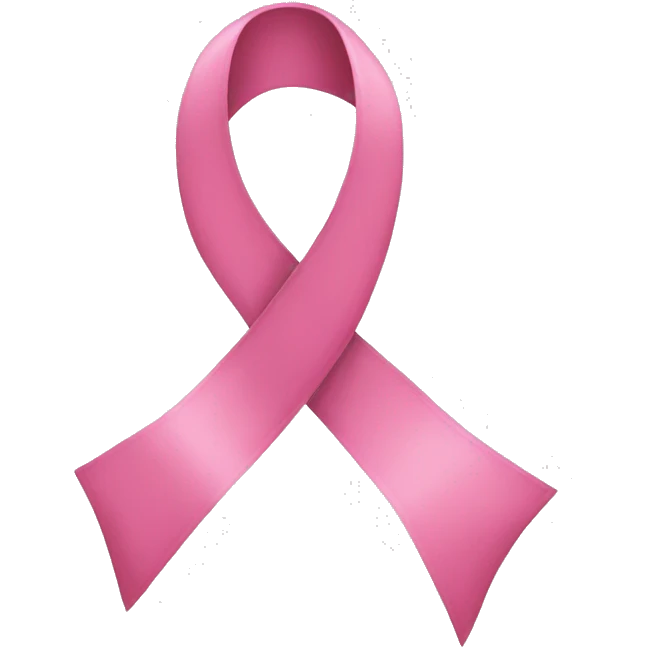 Pink ribbons emoji