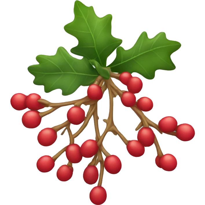 Mistletoe emoji