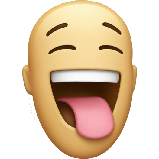 laugh face with hand covering mouth emoji